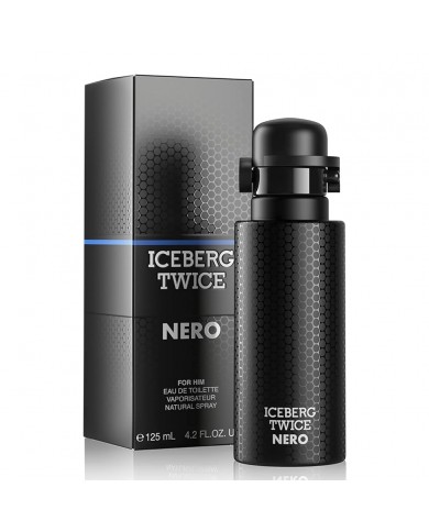 ICEBERG Twice Man nero Eau de Toilette 125ml  fragranza maschile seducente 8057714450333