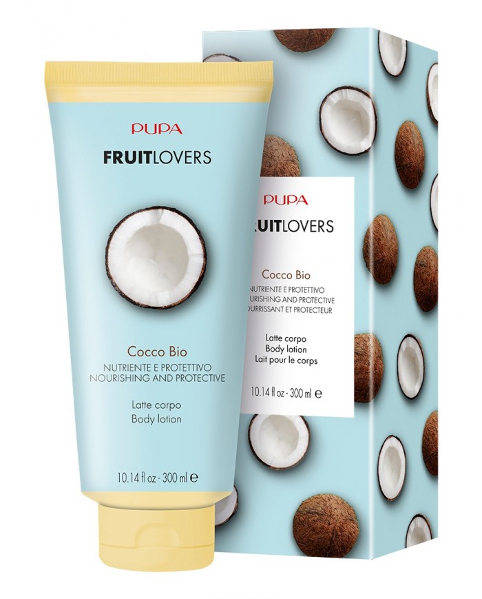 PUPA MILANO LATTE CORPO COCCO BIO 300ML IDRATANTE NUTRIENTE PELLE DONNA VEGAN