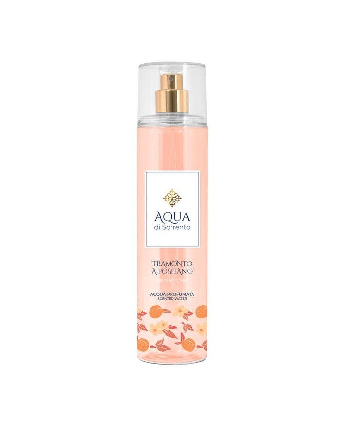 AQUA DI SORRENTO TRAMONTO A POSITANO ACQUA PROFUMATA UNISEX 245ML MADE IN ITALY 8055519862788