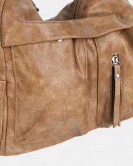 Volum Borsa a Spalla Effetto Lavato PU VB25008/11 Donna 32x28cm