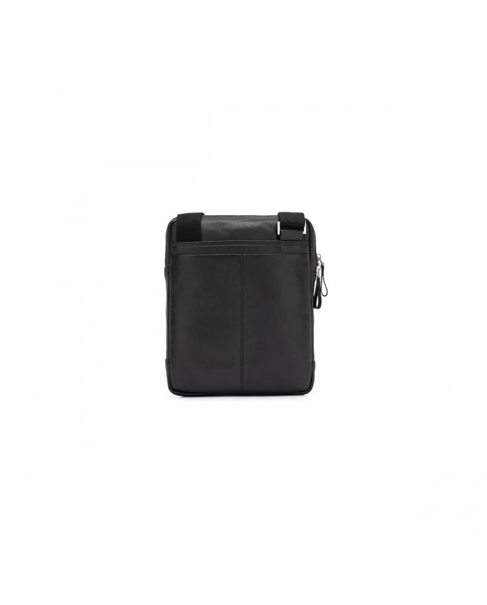 Ciak Roncato Tracolla Uomo in Pelle Nera Squadra Plus Art.20.05.51.01