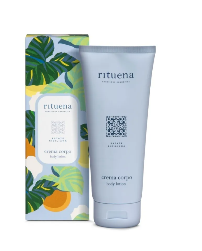 Rituena Estate Siciliana crema  Corpo 200 ml Idratante con Burro di Karité 8055519863532