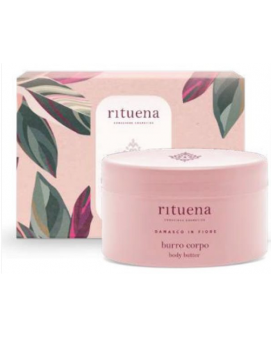 RITUENA damasco in fiore Burro Corpo 250ml Idratante con Burro di Karité  8055519863594