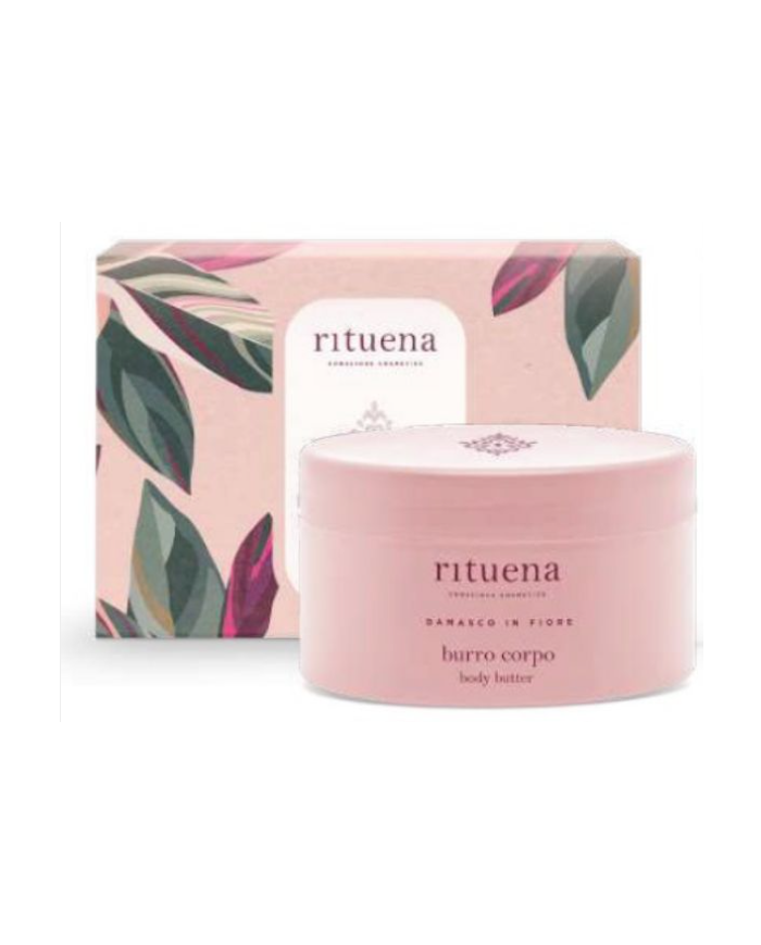RITUENA damasco in fiore Burro Corpo 250ml Idratante con Burro di Karité  8055519863594