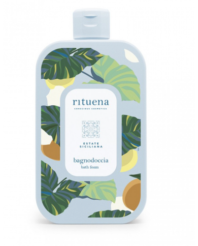 RITUENA estate siciliana Shower Gel 400ml Bagnodoccia Naturale gelsomino