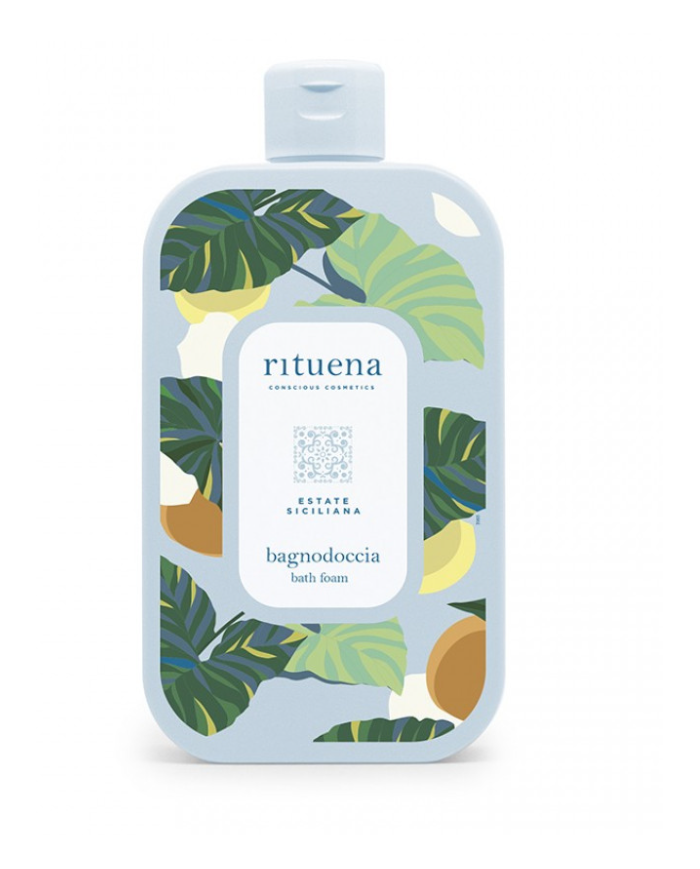 RITUENA estate siciliana Shower Gel 400ml Bagnodoccia Naturale gelsomino