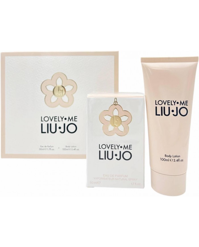 Liu Jo Lovely Me Set Regalo Donna Profumo EDP 50ml + Crema Corpo 100ml Originale 810876039703