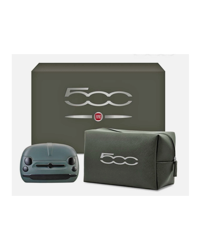FIAT 500 Kit Uomo EDT 50ml con Pochette Beauty Case Originale Regalo Perfetto 8055519864058