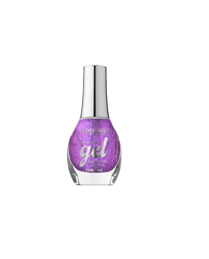 Deborah Smalto Chrome Gel Effect N02 Ultra Violet cromato lucente 80095184782668009518478266