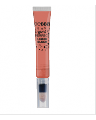 DEBBY GLOW PERFECT LIQUID BLUSH N.01 CORAL FARD LIQUIDO COLORATO 8009518473278