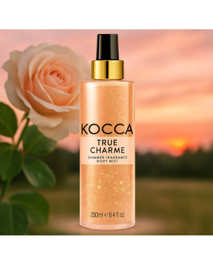 KOCCA ACQUA PROFUMATA GLITTERATA TRUE CHARME PER IL CORPO 250ML VAPO  8007033990430