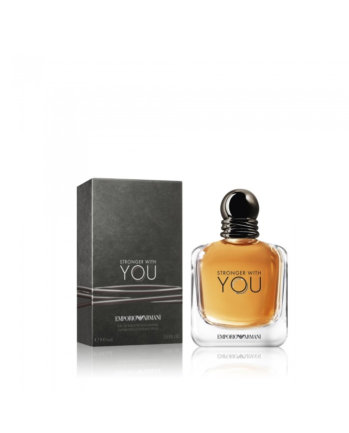 EMPORIO ARMANI STRONGER WITH YOU EDT Uomo 100ml Spray Originale Cardamomo Vanigl