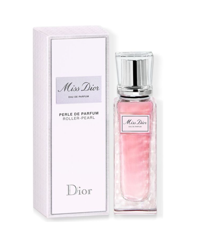 DIOR Miss Dior EDP Roller-Pearl 20 ml – Profumo Donna Fresco con Note di Rosa