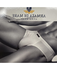 Armata di mare 3 Slip Mutande da Uomo Cotone Elasticizzato blu