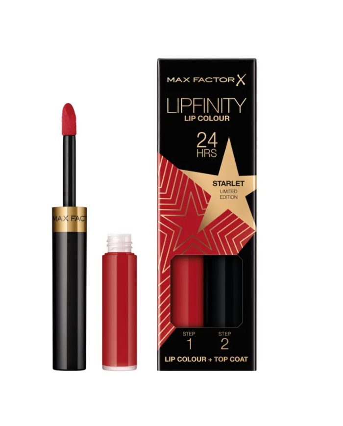 MAX FACTOR Lipfinity Duo Labbra 88 starlet Makeup Set Lunga Tenuta No Transfer 3614229457803