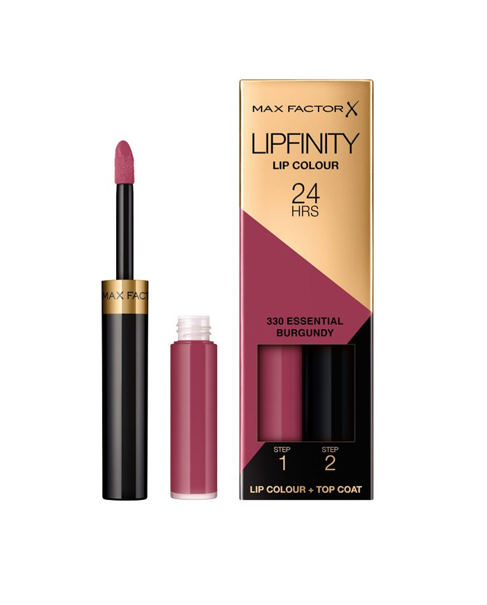 Max Factor Lipfinity Rossetto Bifase 330 ESSENTIAL BURGUNDY  Dura fino a 24H