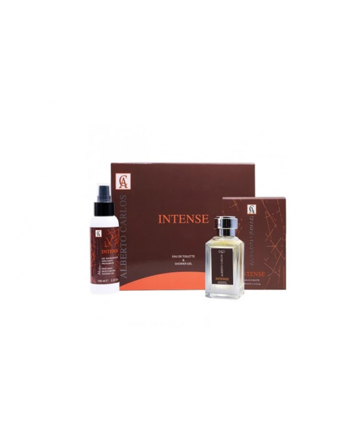 MD ALBERTO CARLOS INTENSE Set Profumo 100ml + Bagnodoccia 100ml Mandarino Cedro 8052745950180