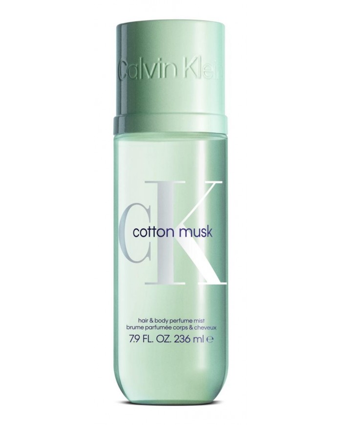 Calvin Klein CK Cotton Musk Profumo 236ml Unisex Corpo e Capelli Fresco 3616306700772