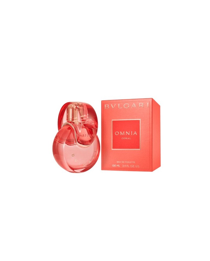 BVLGARI Omnia Coral EDT 100ml Profumo Donna Floreale Fruttato Lunga Durata
