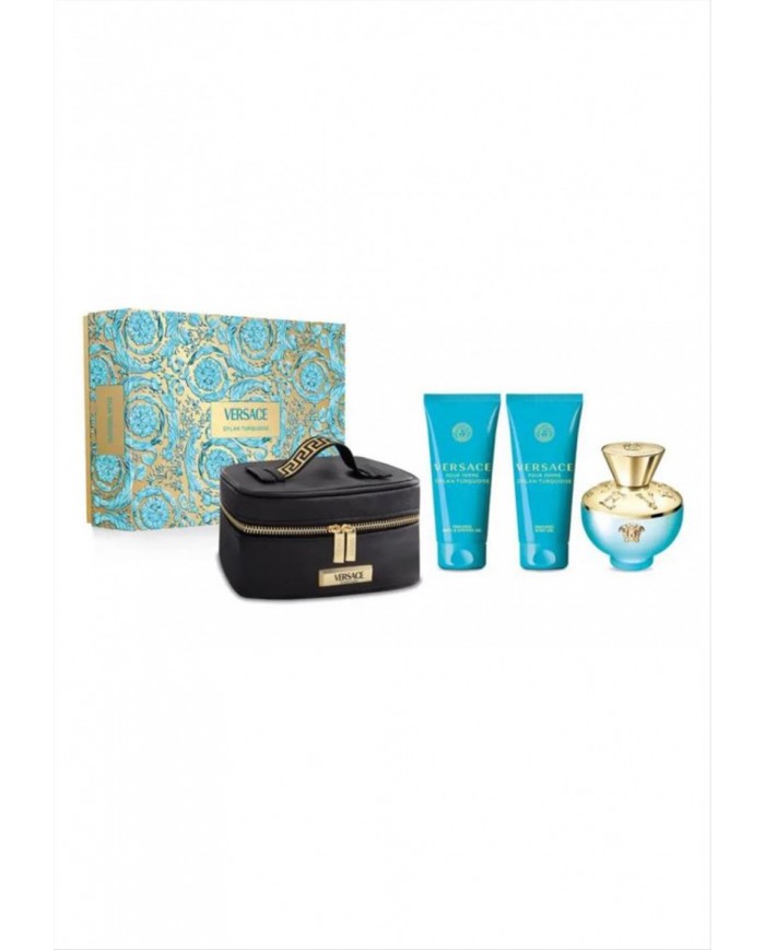 Versace Dylan Turquoise Cofanetto 2024 Profumo Donna EDT 100ml Set Regalo 8011003893386