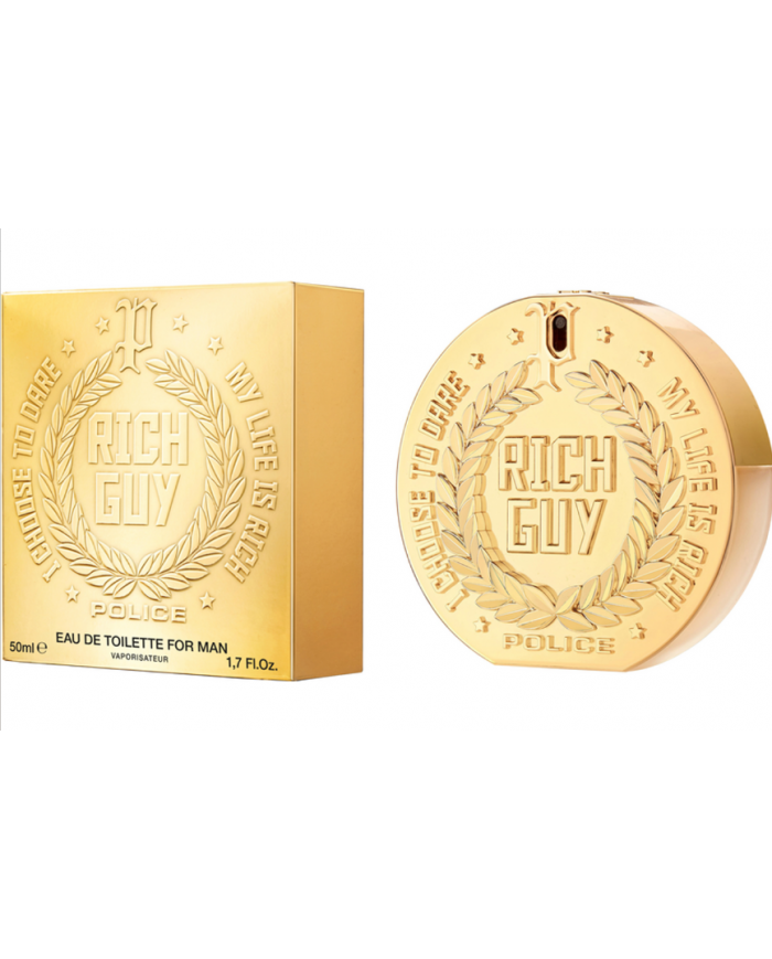 POLICE Rich Guy Eau de Toilette 100ml Profumo Uomo Fragranza Maschile 679602001335