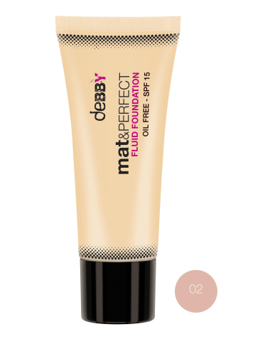 deBBY Mat & Perfect Fondotinta Fluido Anti-Imperfezioni 02 - Natural 8009518190830