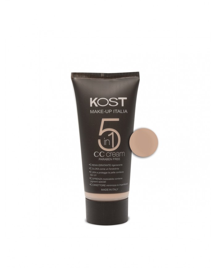 KOST CC Cream Fondotinta 5in1 N01 Crema Idratante Coprenza Modulabile 8032986886554