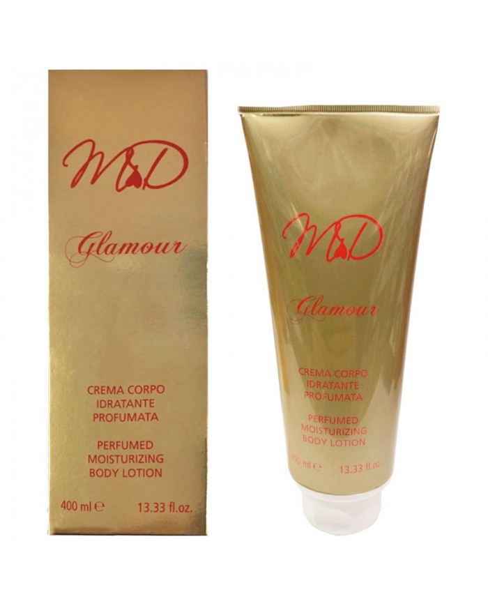 MD GLAMOUR Crema Corpo 400ml Idratazione Freschezza Fragranza Sexy 8052745947166