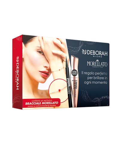 Deborah Set Mascara 24 Ore Eyeliner 48 Ore Extra + Bracciale Morellato 8009518481143