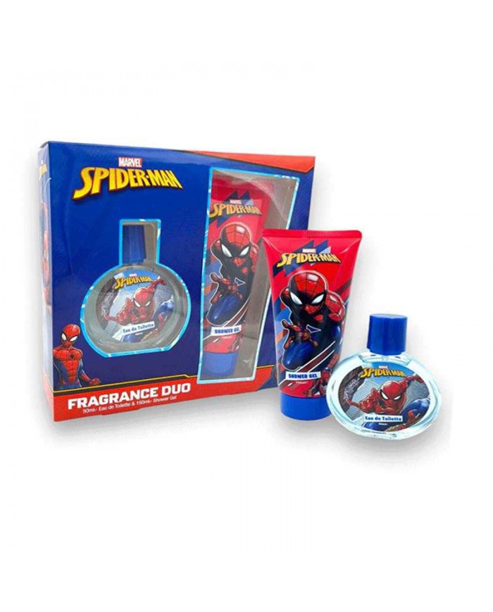 SPIDER-MAN Cofanetto Profumo Bambino EDT 50ml + Shower Gel Set Regalo Marvel 7804915527552
