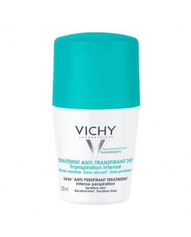 VICHY Trattamento Anti-Traspirante 48h 50ml Ipoallergenico Intensa Sudorazione