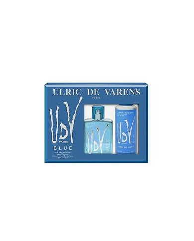 UDV Blue Ulric De Varens Cofanetto Uomo EDT 100ml + Deo Spray 200ml 3326240045456