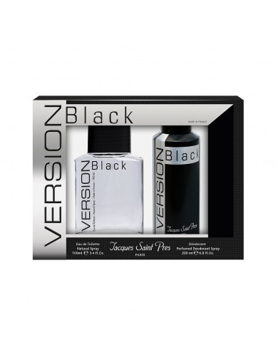 Ulric De Varens Version Black Cofanetto Uomo EDT 100ml + Deo Spray 200ml 3326240047375