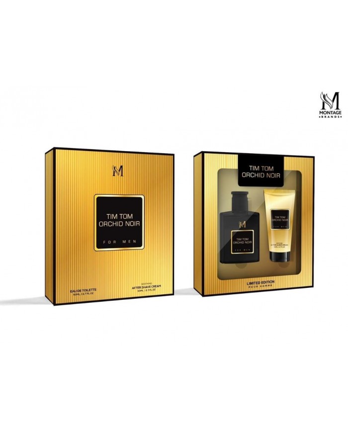 TIM TOM Orchid Noir Kit Profumo Uomo EDT 50ml + After Shave Cream 50ml 8904174422731