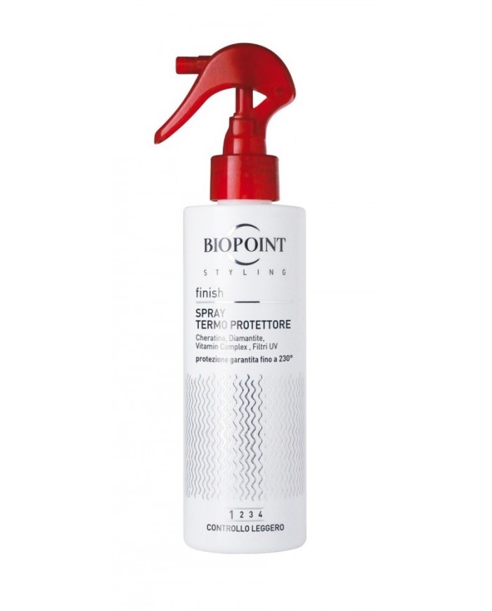 BIOPOINT Spray Termo Protettore 200ml Controllo Leggero Cheratina Lucentezza 8051772487607