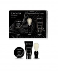 Set Barba ZAYMAR Uomo Pennello Crema Rasatura After Shave Balsamo Sandalo 8056477280645