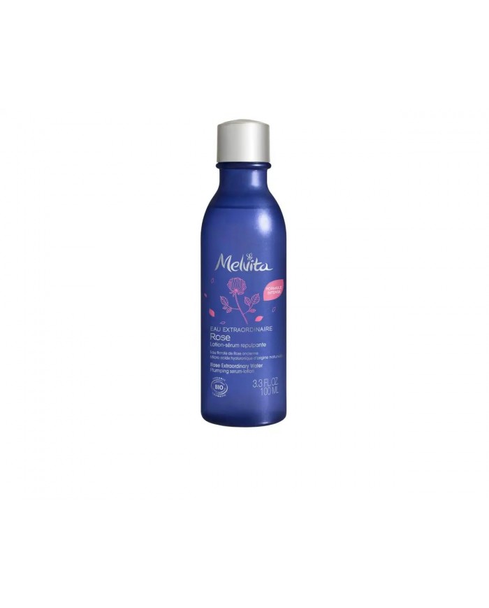 MELVITA Acqua Straordinaria Rosa 100ml Lozione Siero Ialuronico Bio Rimpolpante 3284410044206