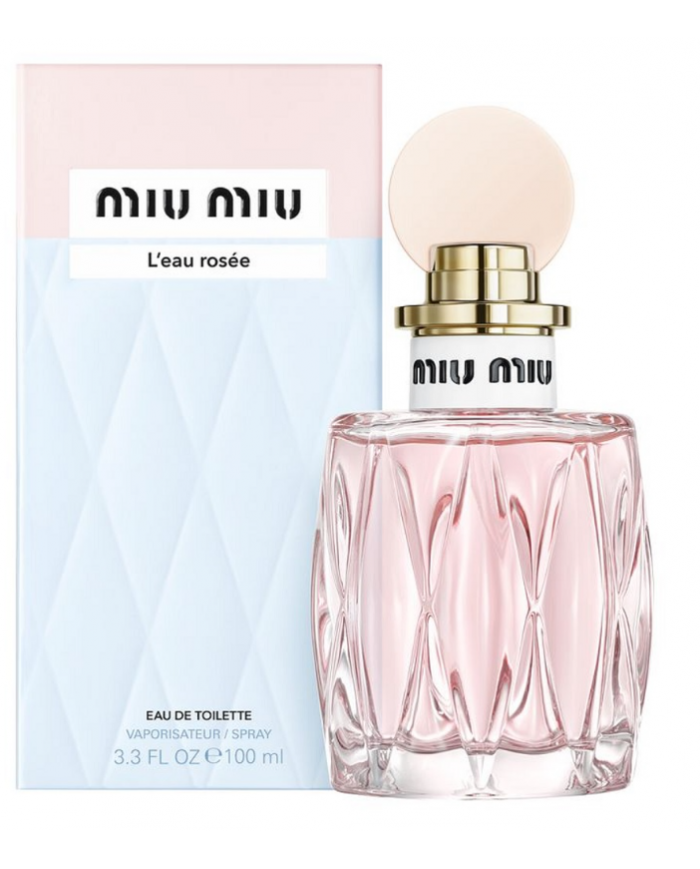 Miu Miu L'Eau Rosèe Eau de Toilette 50 ml vapo fragranza fresca e luminosa 3614223487295
