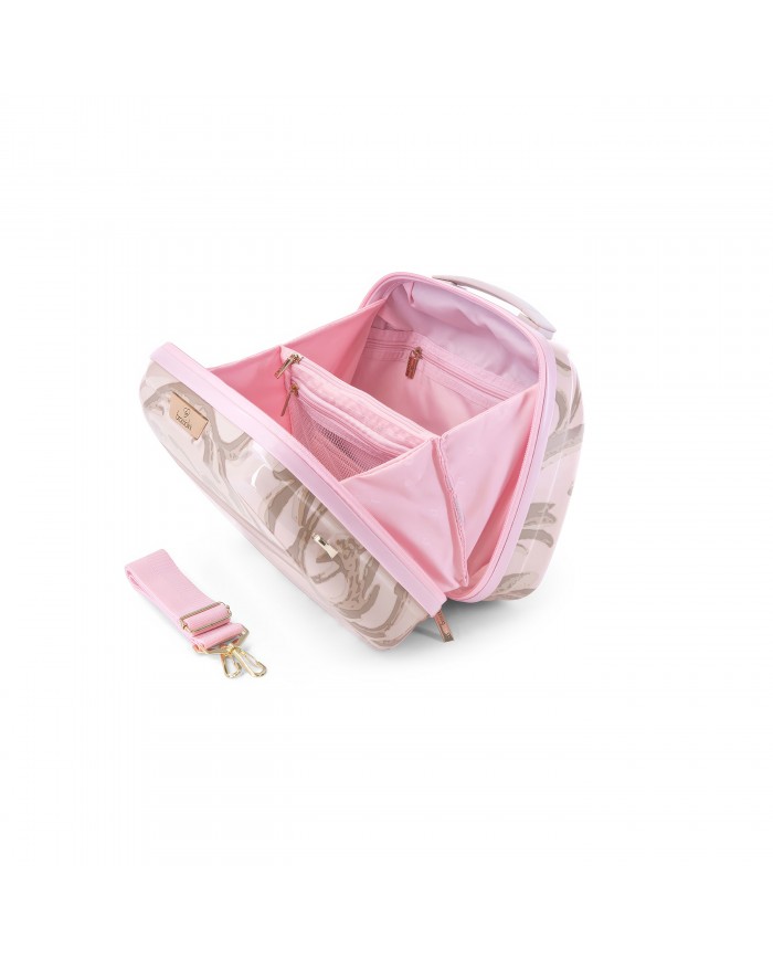 BRACCIALINI Beauty Case FLOWER 31x27x17cm Linea Arte Organizzato