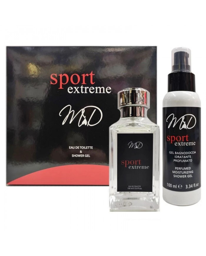 MD Sport Extreme Cofanetto Uomo EDT 100ml + Doccia Gel 100ml Set 8052745950067