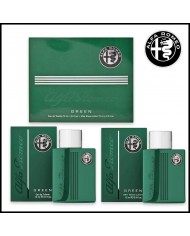Alfa Romeo Green Set EDT 75ml Uomo Fragranza Decisa Energica After Shave 75ml 810876039079