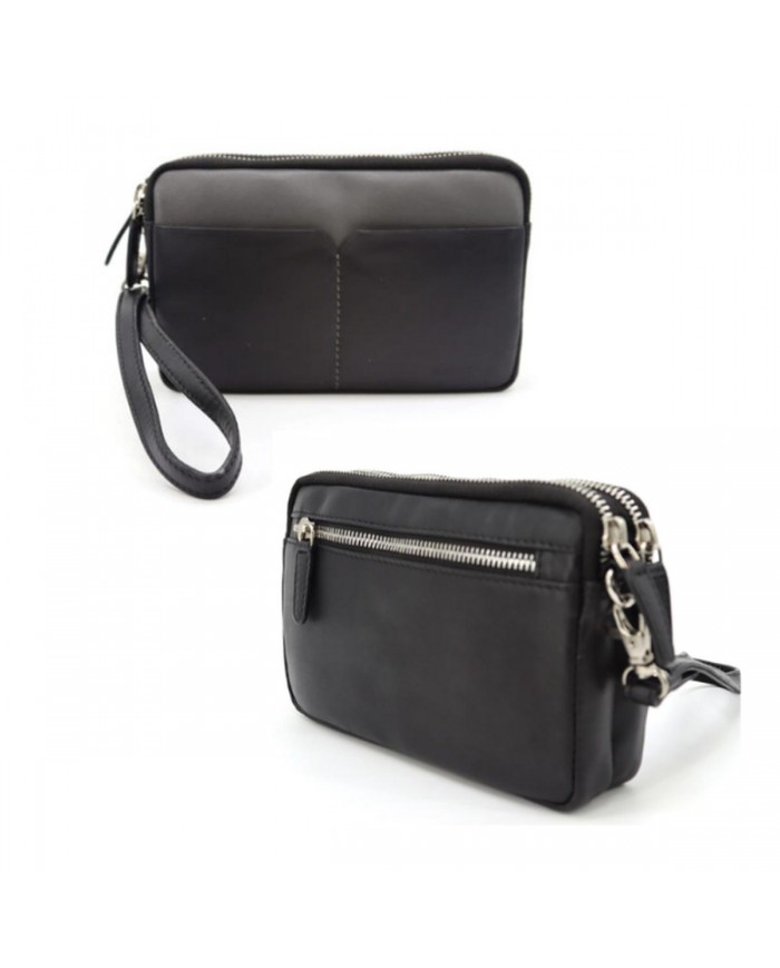 Roncato Borsello Uomo in Pelle Pochette 18x11x4cm Elegante 8032520132307