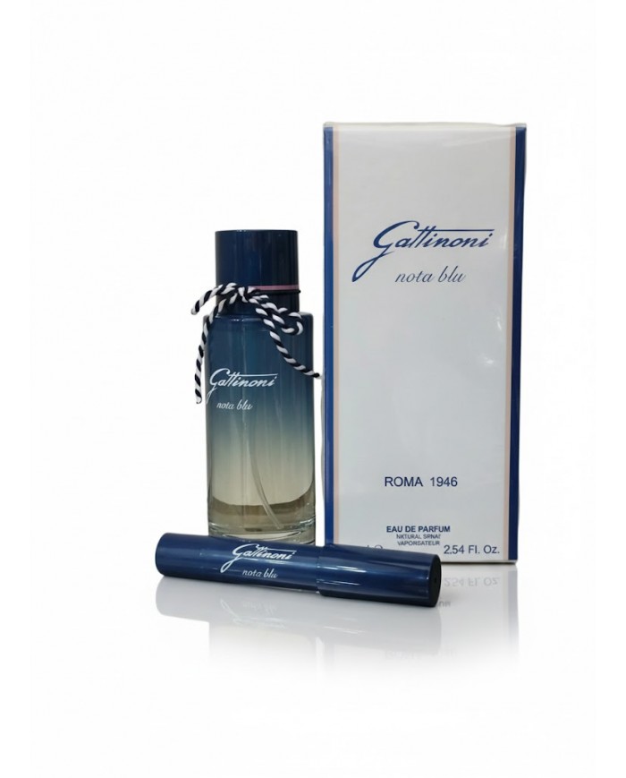 Gattinoni Nota Blu Profumo Donna 75ml Spray Fresco Marino Fruttato 8055519861453