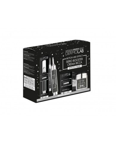 Dermolab Kit Viso BOTOX Rimpolpante Crema 50ml + Siero 10ml Effetto Tensore Rughe 8009518457209