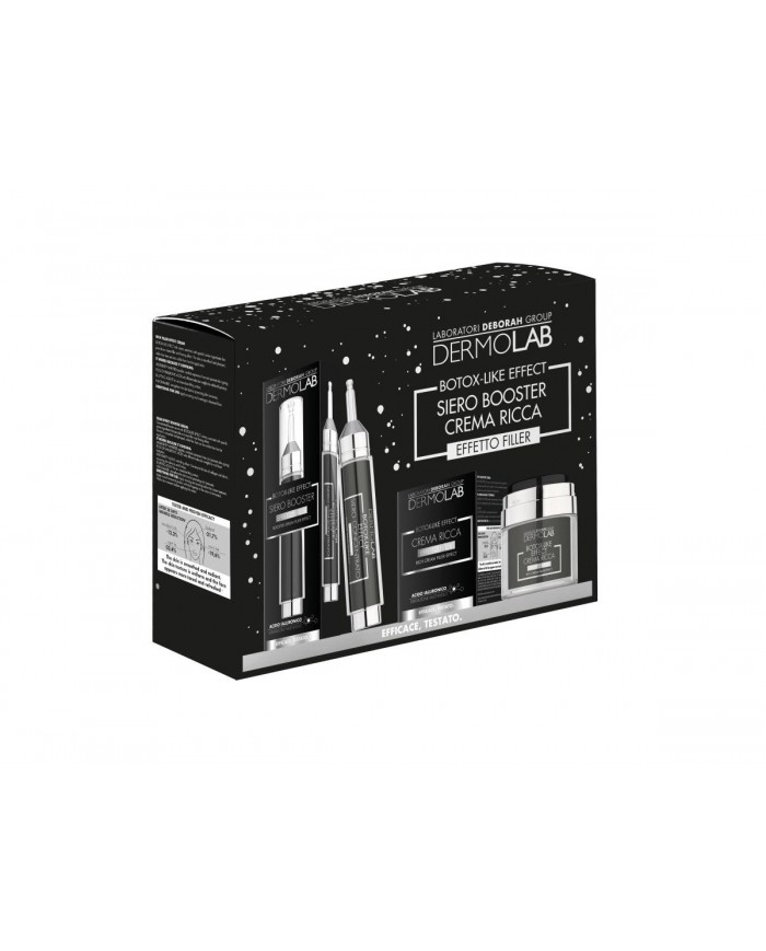 Dermolab Kit Viso BOTOX Rimpolpante Crema 50ml + Siero 10ml Effetto Tensore Rughe 8009518457209