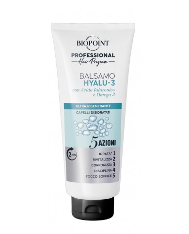 Biopoint Balsamo Hyaluron  per capelli disidratati e secchi chioma Tocco soffice