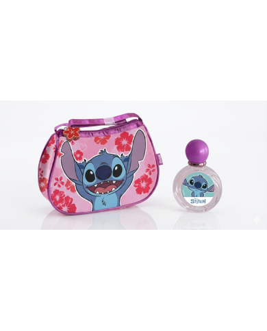 STITCH Cofanetto Profumo Bambini EDT 50ml + Pochette Colorata Set REGALO 8412428012756