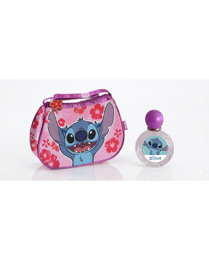 STITCH Cofanetto Profumo Bambini EDT 50ml + Pochette Colorata Set REGALO 8412428012756