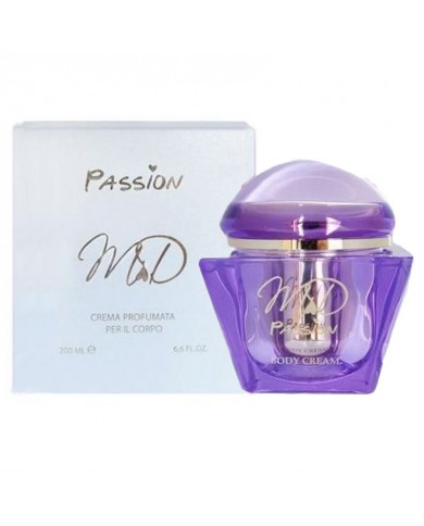 M&D Passion Crema Corpo Profumata Donna 200ml Fragranza Floreale Orientale 8029783045147