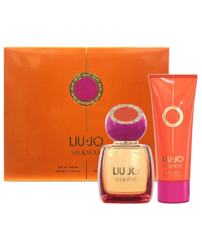 Liu Jo Silkway Cofanetto Profumo Donna 100ml EDT + Crema Corpo 200ml Ambrato